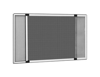 vidaXL Uitschuifbare Raamhor (100-193)x75 cm Wit - 60% Korting!