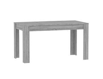 vidaXL Eettafel 140cm Grijs Sonoma Eiken - 33% Korting!