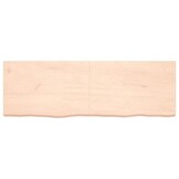vidaXL Wastafelblad Massief Hout 180x60cm - 32% Korting