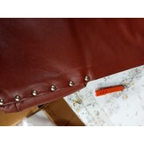 vidaXL Kuipstoel Leer Bruin - 54% Korting