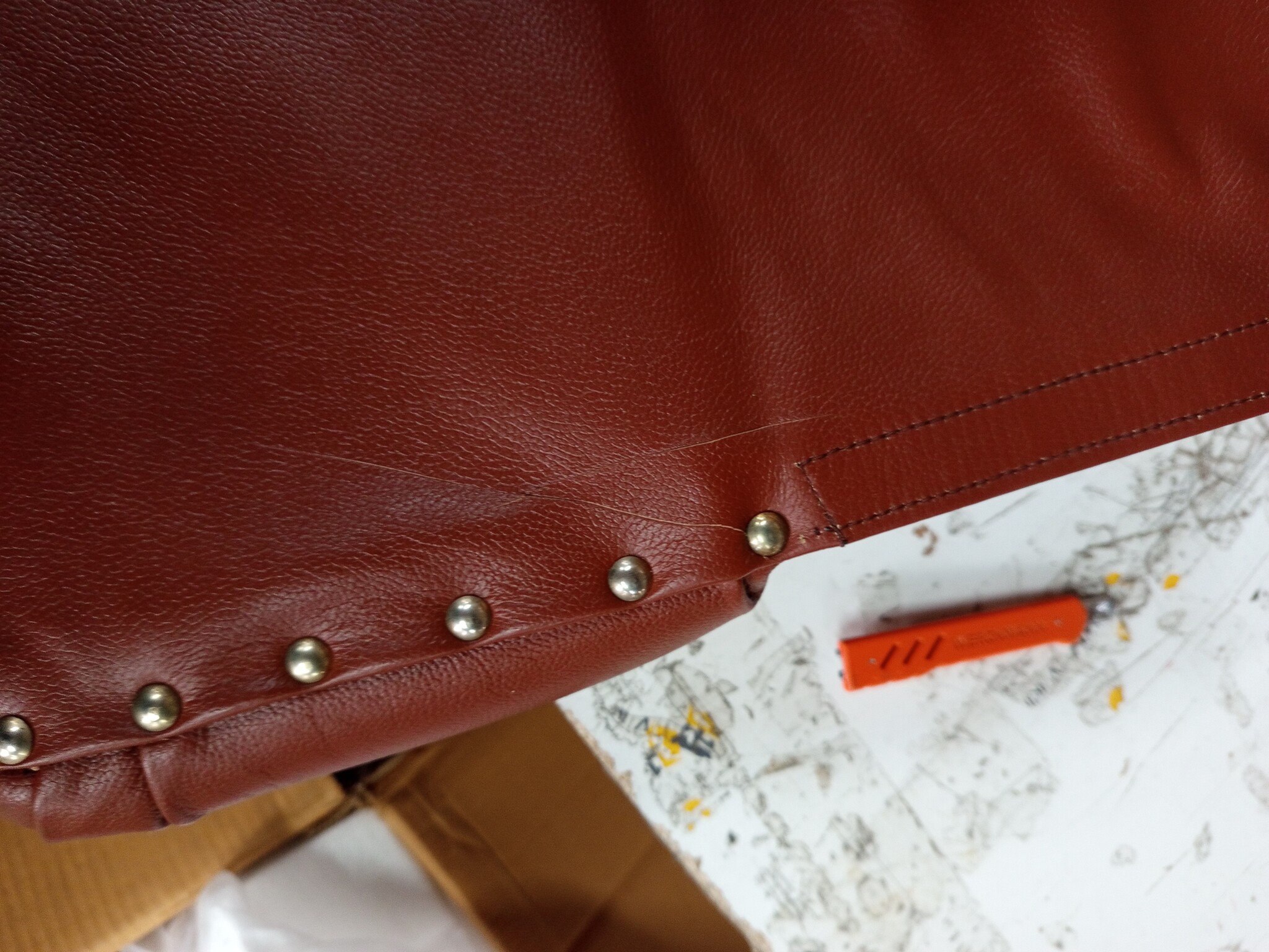 vidaXL Kuipstoel Leer Bruin - 54% Korting