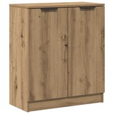 vidaXL Dressoir 60x30x70cm | 58% Korting | Bewerkt Hout, Eikenkleurig