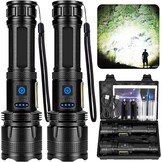 ZEUSFIRE Led Zaklampen (2-Pack) - 100.000 Lumen, Oplaadbaar | 27% Korting