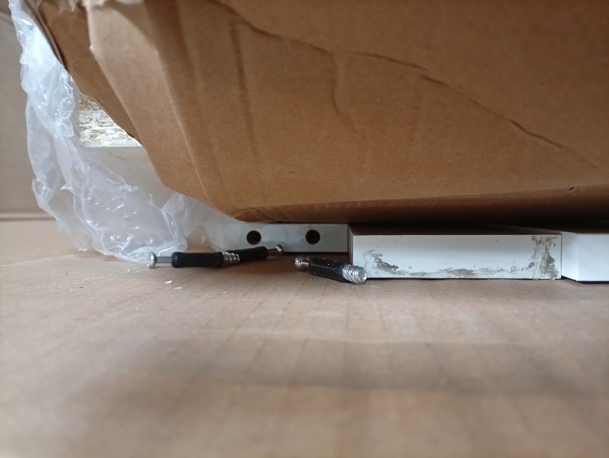 vidaXL Dressoir met LED | 80x35x75 cm | Hoogglans Wit | -54%