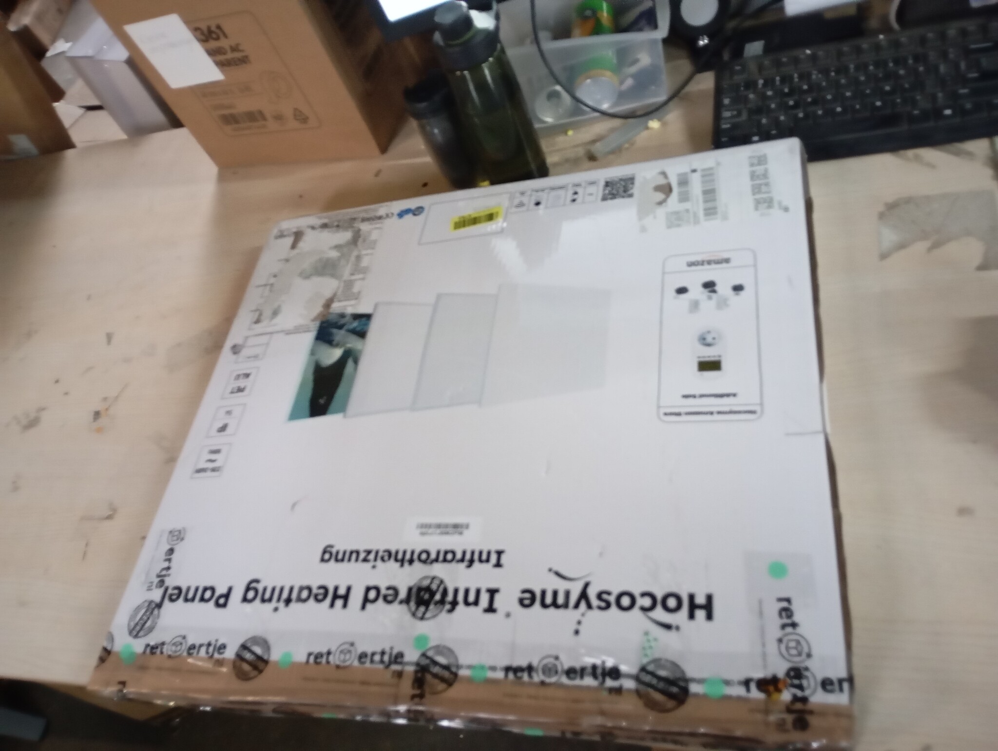 Infrarood Verwarming Paneel 300W - Energiezuinig & Stille Directe Warmte (-53%)