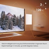 Infrarood Verwarming Paneel 300W - Energiezuinig & Stille Directe Warmte (-53%)