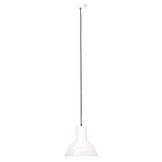 vidaXL Hanglamp rond 25 W E27 28,5 cm wit