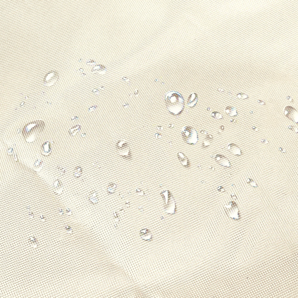 Schaduwdoek waterdicht - beige - 4x4x4m - UV-bescherming