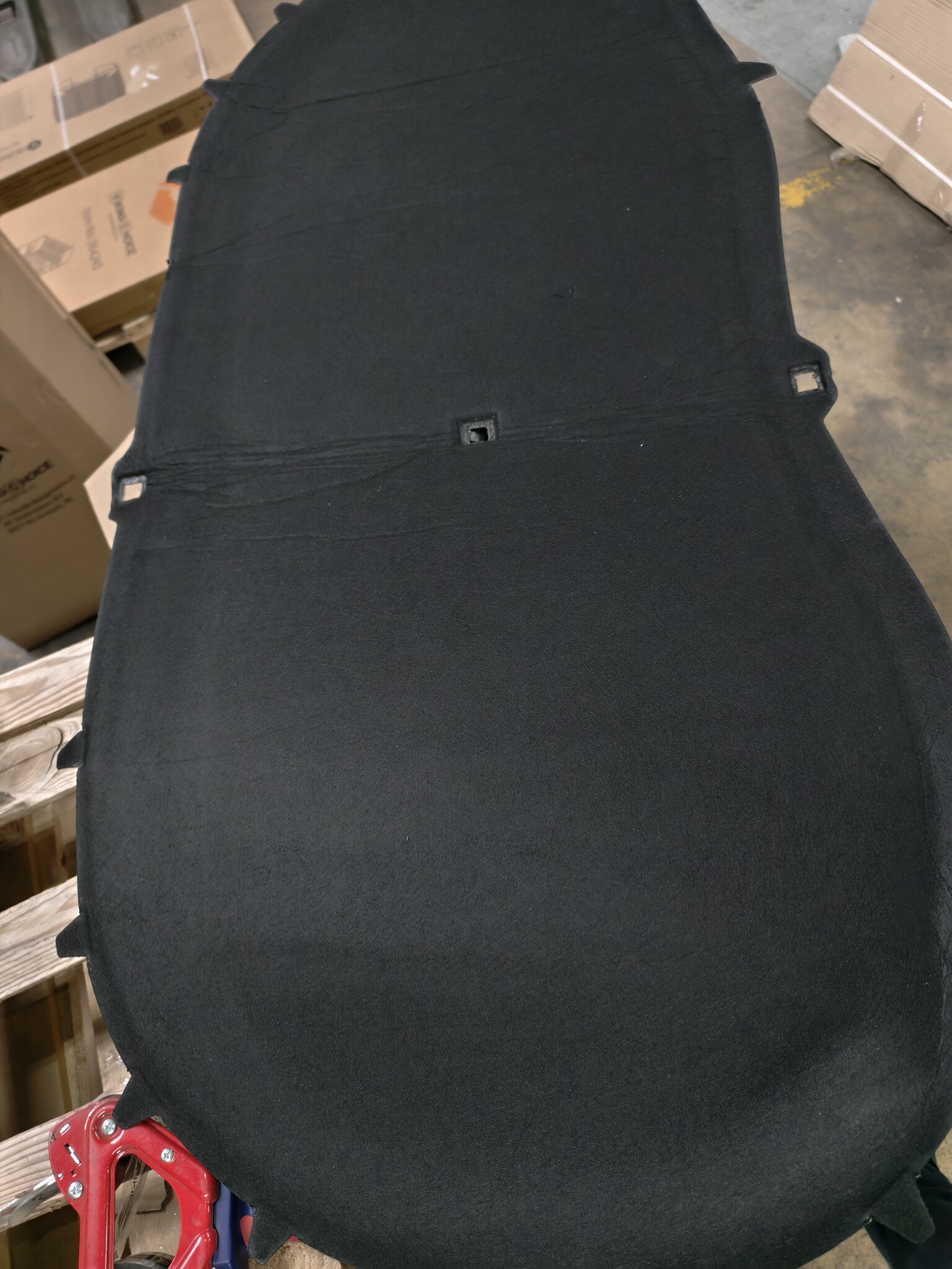 Isolatiemat motorkap met clips voor VW Tiguan 5N 11—18