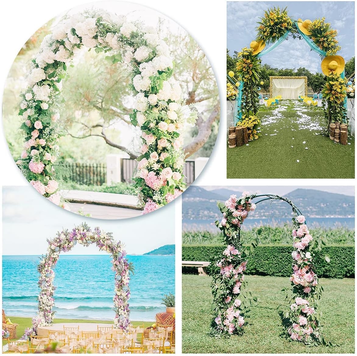 Xverycan Rozenboog Metaal 188x230cm - 36% Korting!