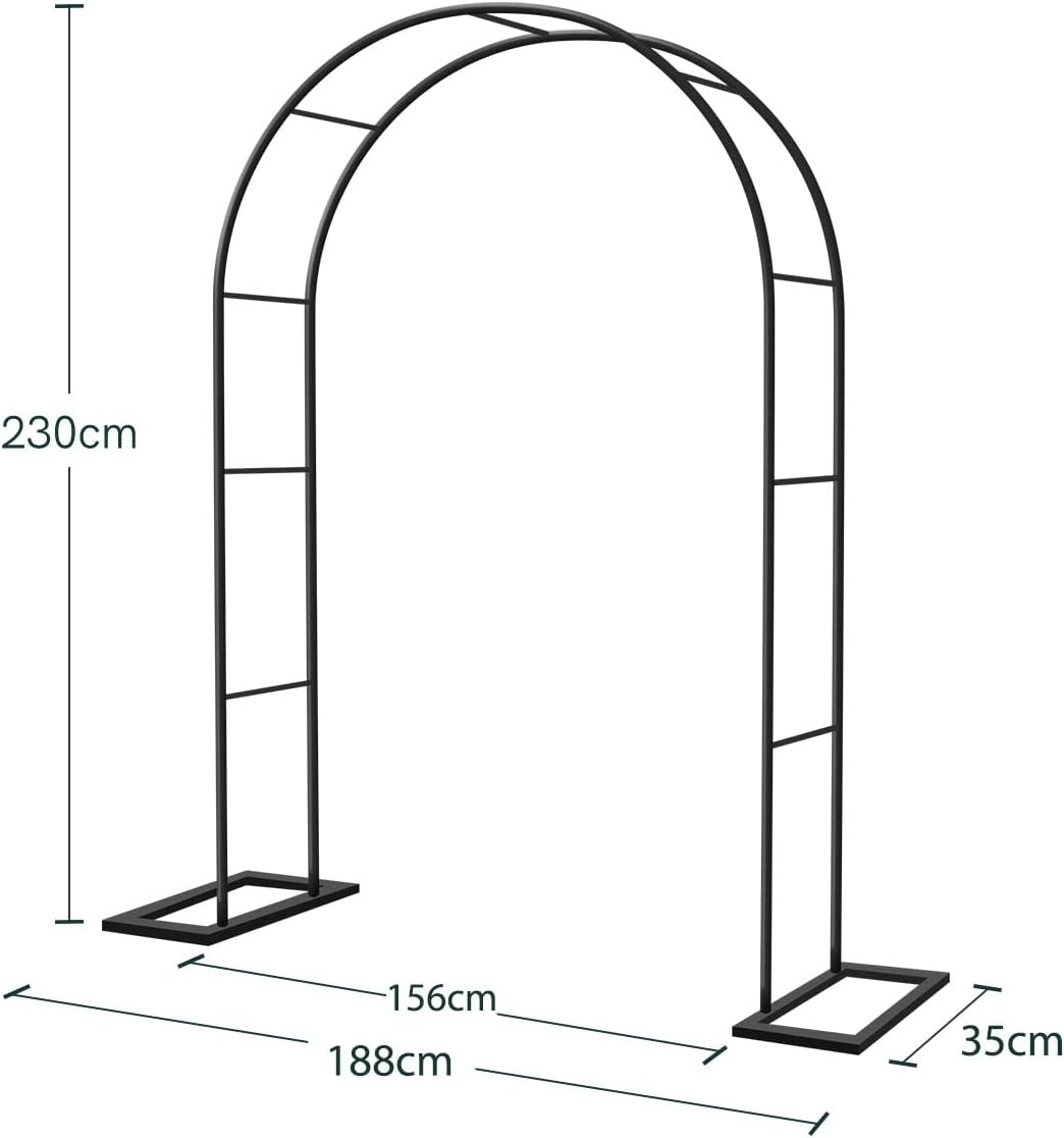 Xverycan Rozenboog Metaal 188x230cm - 36% Korting!