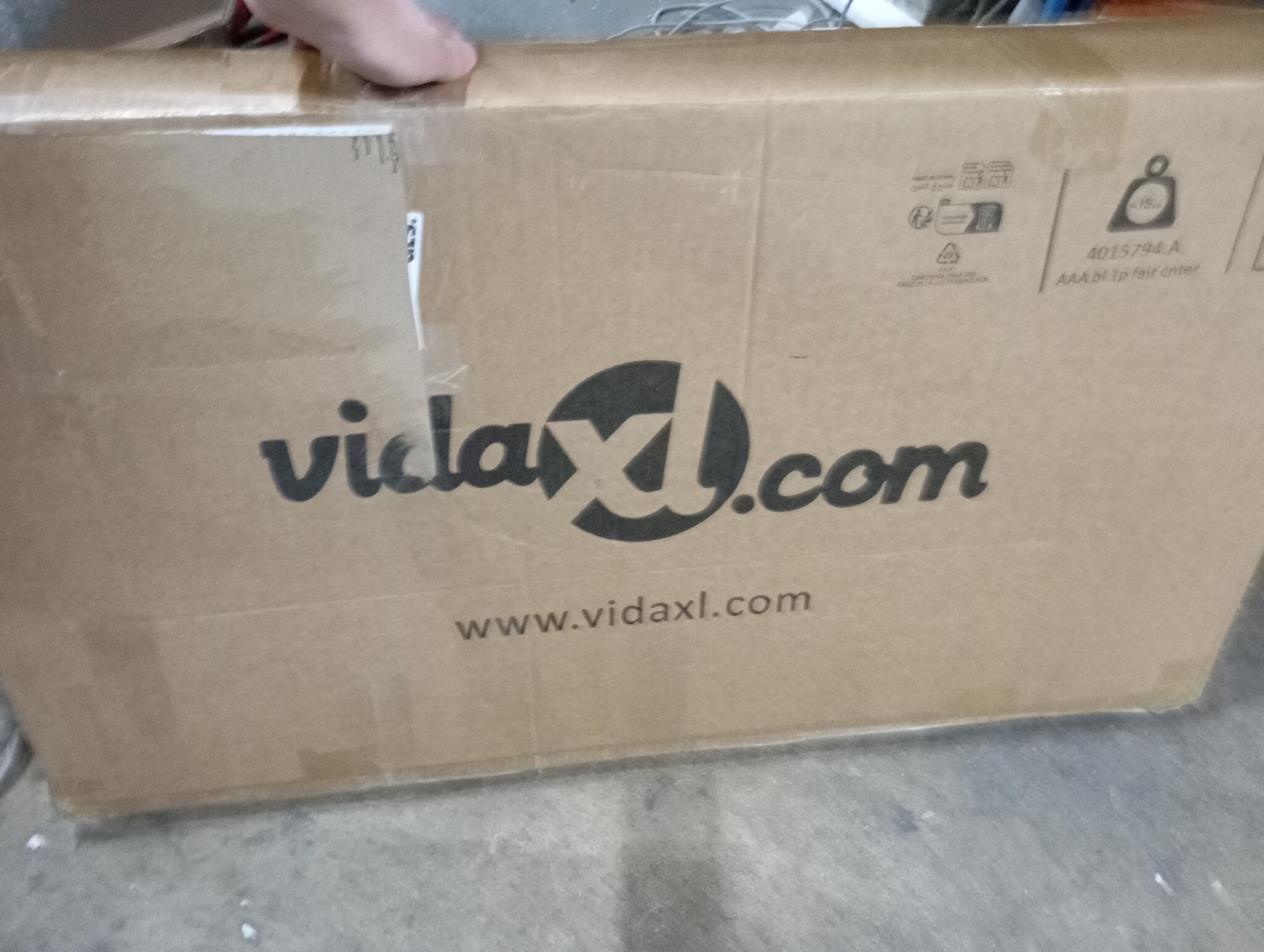 vidaXL Beursbalie Inklapbaar 90x48x93cm - 53% Korting!