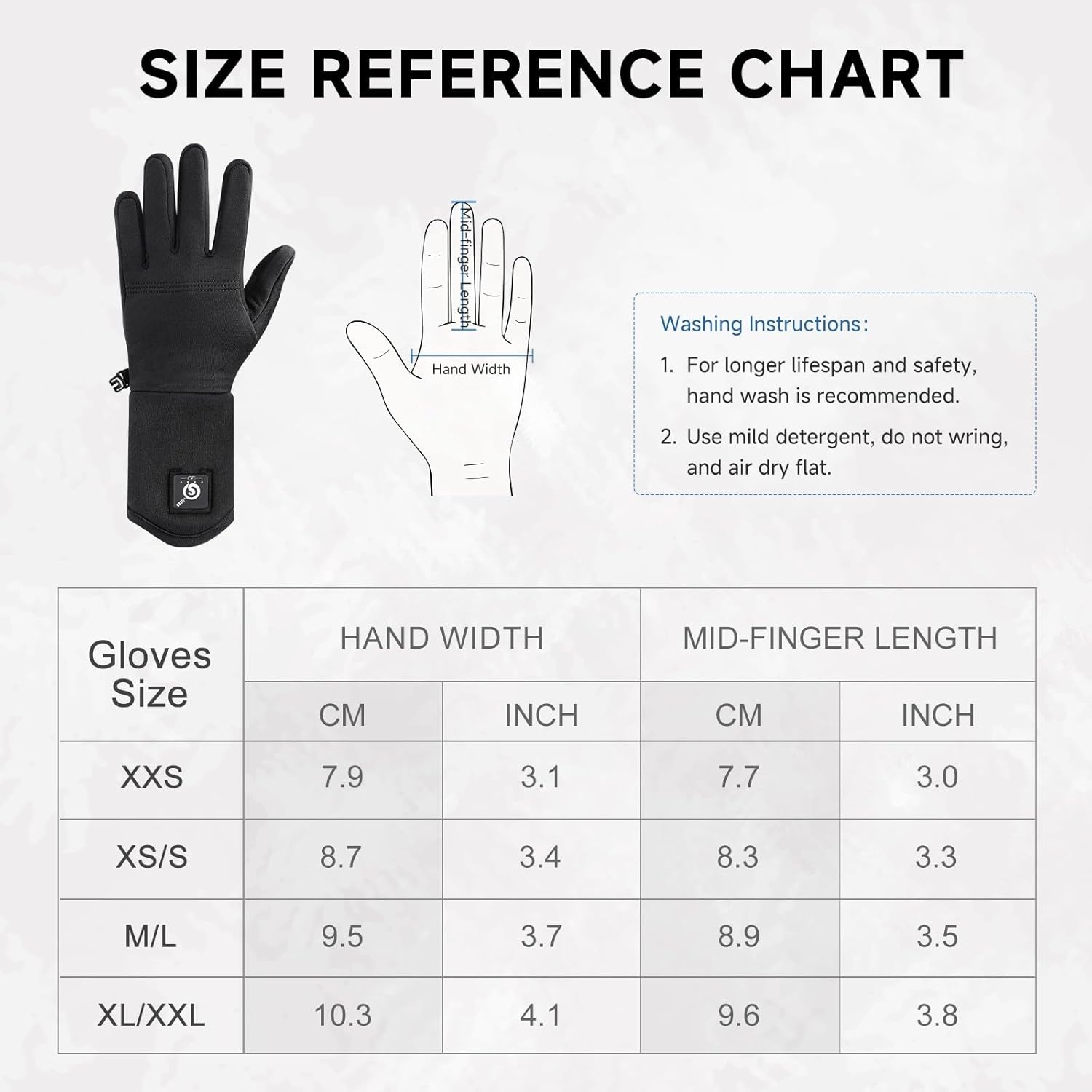 Day Wolf Verwarmde Handschoenen Voeringen - Elektrisch & Waterdicht (28% Korting)