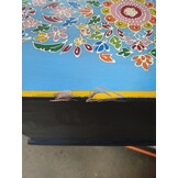 vidaXL TV-meubel Blauw Mangohout - 54% Korting!