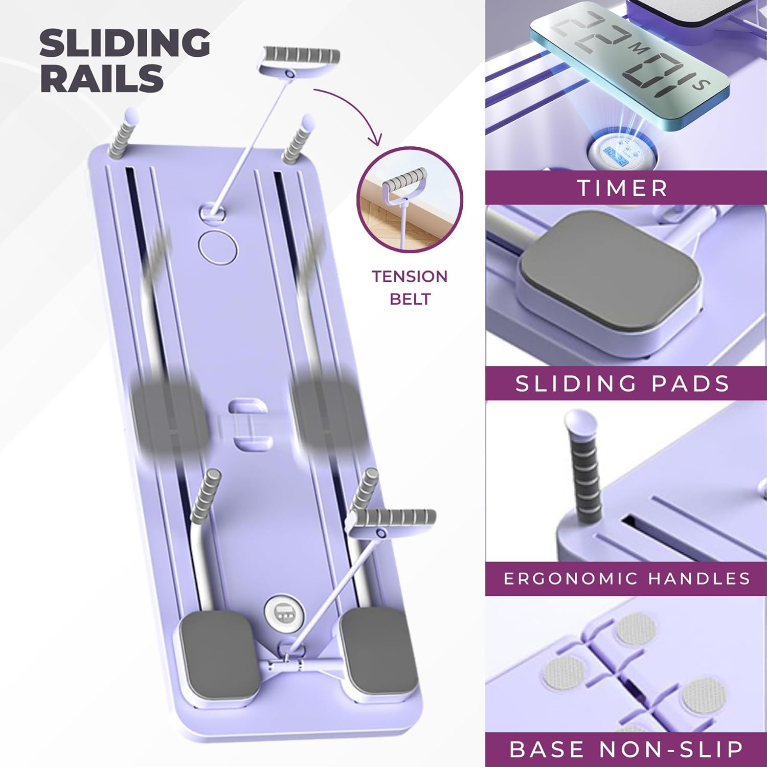 Pilates Reformer Board - Multifunctioneel & Opvouwbaar | 28% Korting!