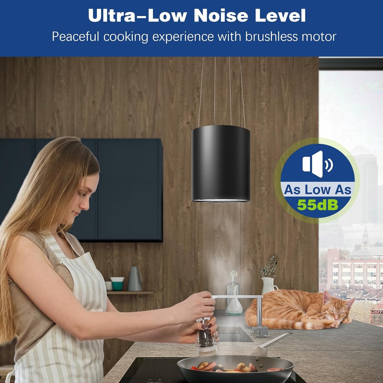 SNDOAS Eiland Afzuigkap - 29% Korting!