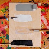 Creative Deco Gesso Acryl Primer Wit | 1L | 22% Korting | Perfecte Schildervoorspraak