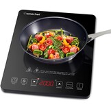 AMZCHEF Inductiekookplaat 2000W - 27% Korting - Compact & Efficiënt