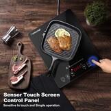 AMZCHEF Inductiekookplaat 2000W - 27% Korting - Compact & Efficiënt