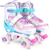 Verstelbare Kinder Skates - 4 Maten, Lichtgevende Wielen - Nu 27% Korting!