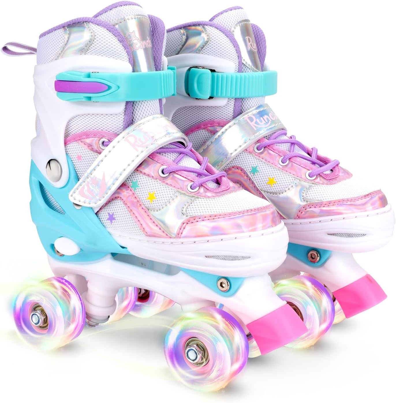 Verstelbare Kinder Skates - 4 Maten, Lichtgevende Wielen - Nu 27% Korting!