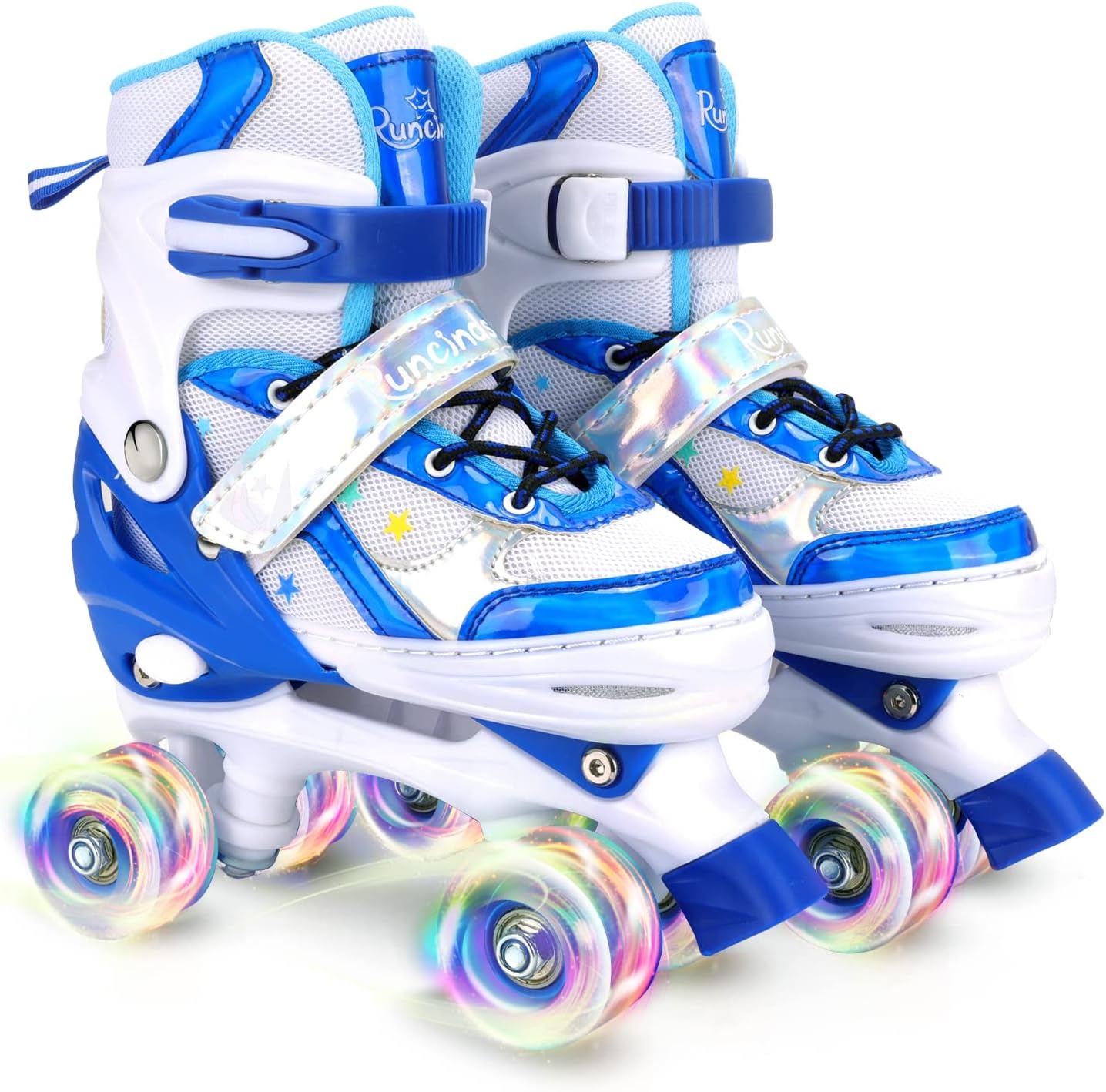 Verstelbare Kinder Skates - 4 Maten, Lichtgevende Wielen - Nu 27% Korting!
