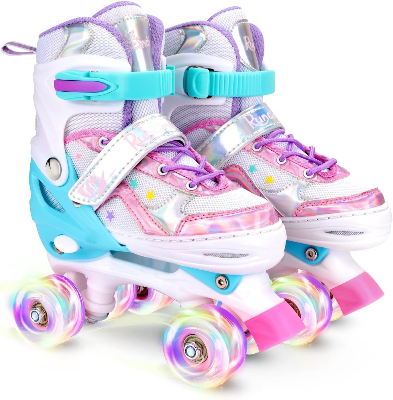 Verstelbare Kinder Skates - 4 Maten, Lichtgevende Wielen - Nu 27% Korting!