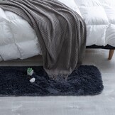 CHOSHOME Zachte Vloertapijt - Grijs (101,6x304,8cm) - 25% Korting!