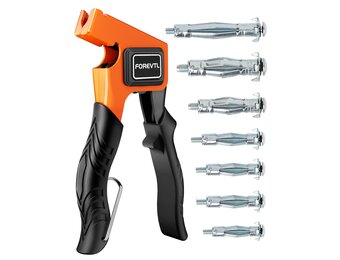 Hollewandpluggen Set - 40 Delig, Inclusief Tang & 7 Maten - 26% Korting