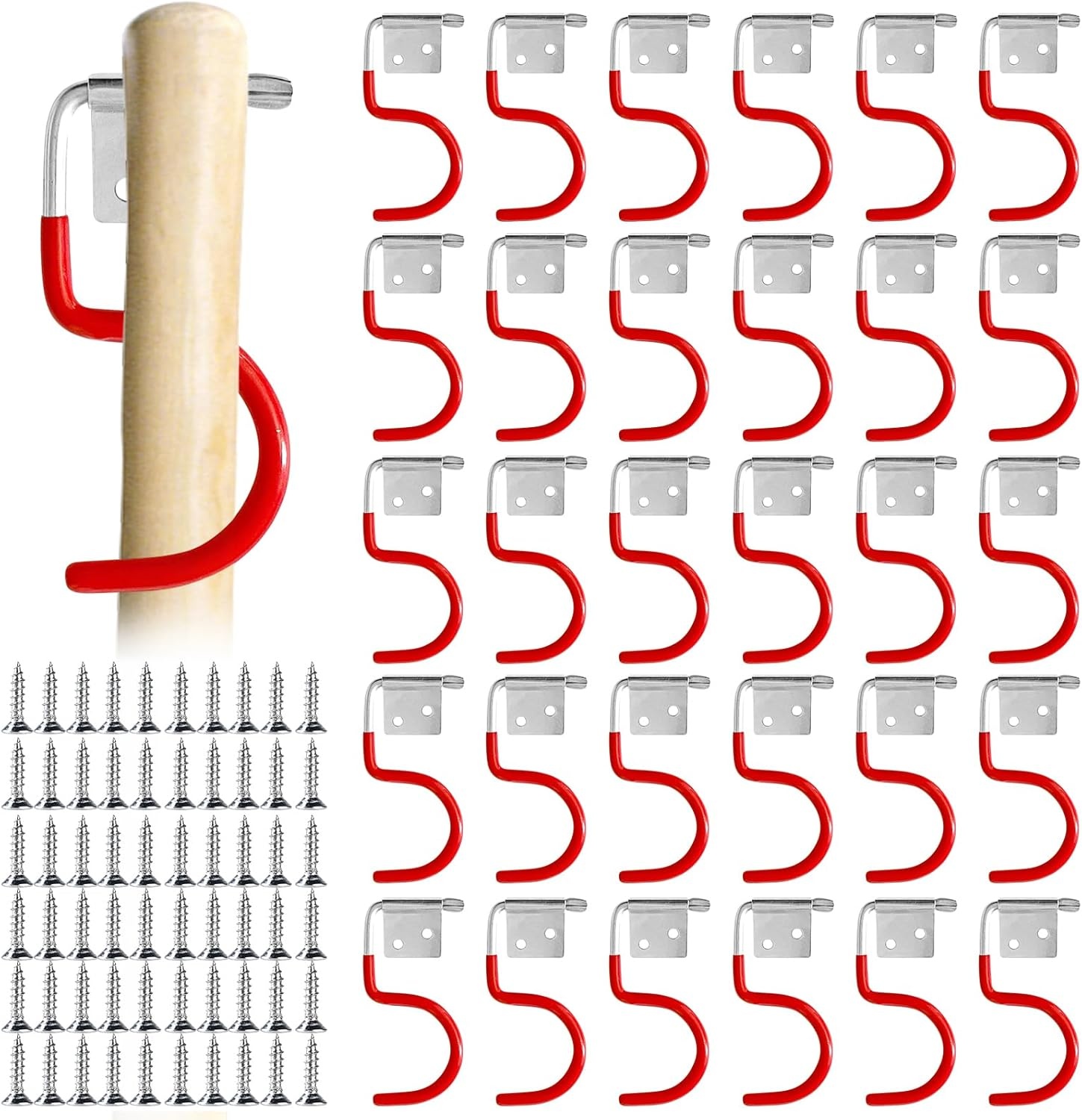 30x Metalen Haken - Anti-slip Gereedschapshouder - Nu 20% Korting!