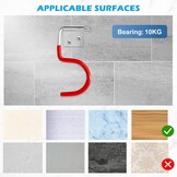 30x Metalen Haken - Anti-slip Gereedschapshouder - Nu 20% Korting!