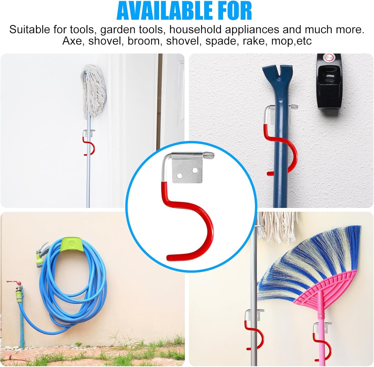 30x Metalen Haken - Anti-slip Gereedschapshouder - Nu 20% Korting!