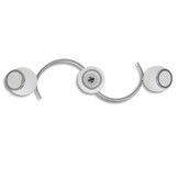 vidaXL Plafondlamp Glas (3x E14) - 31% Korting!