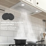 Hermitlux Afzuigkap 52cm 750m³/h - 28% Korting