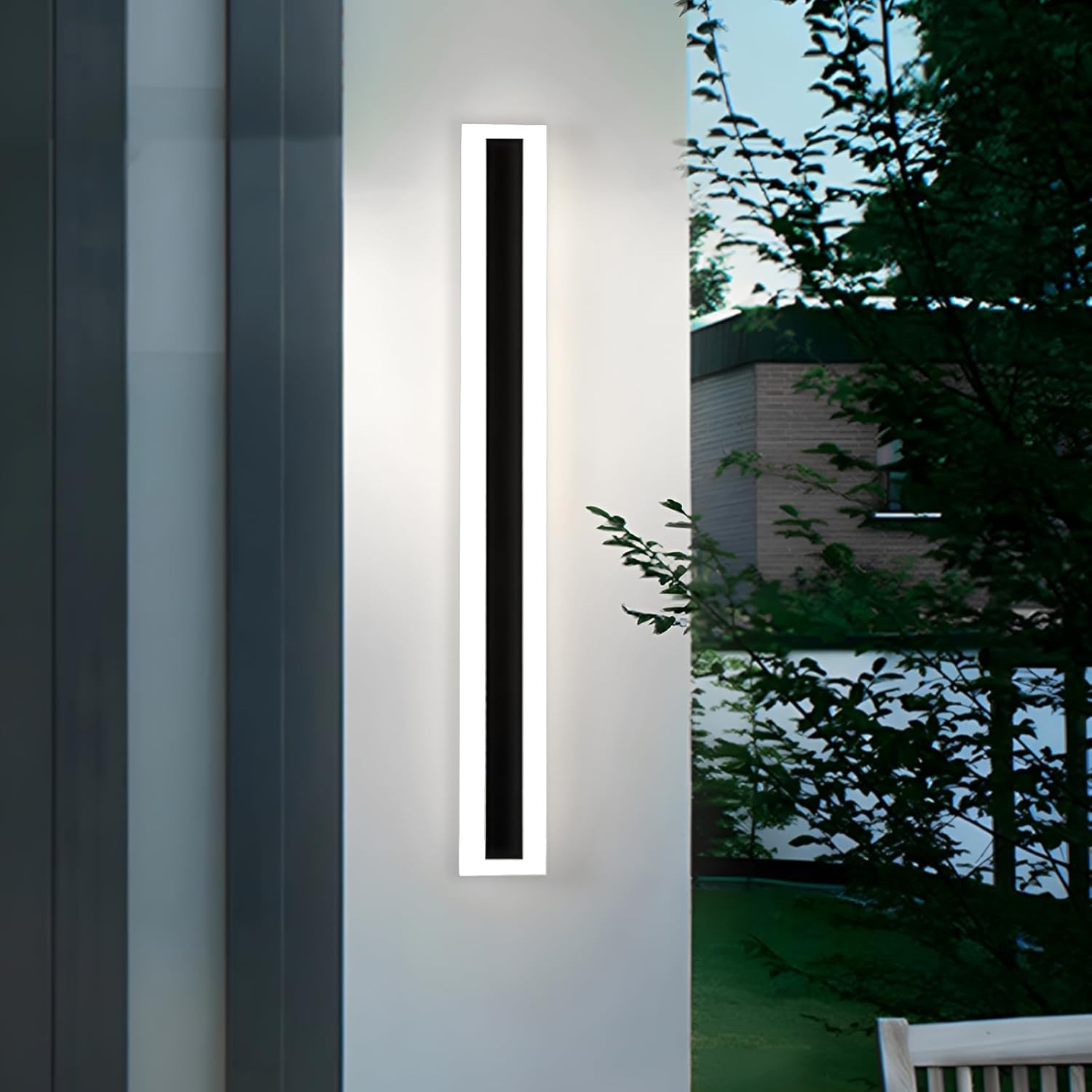 LED Buitenmuurlamp 80cm - 16W Koel Wit (6000K) - 28% Korting