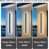 LED Buitenmuurlamp 80cm - 16W Koel Wit (6000K) - 28% Korting