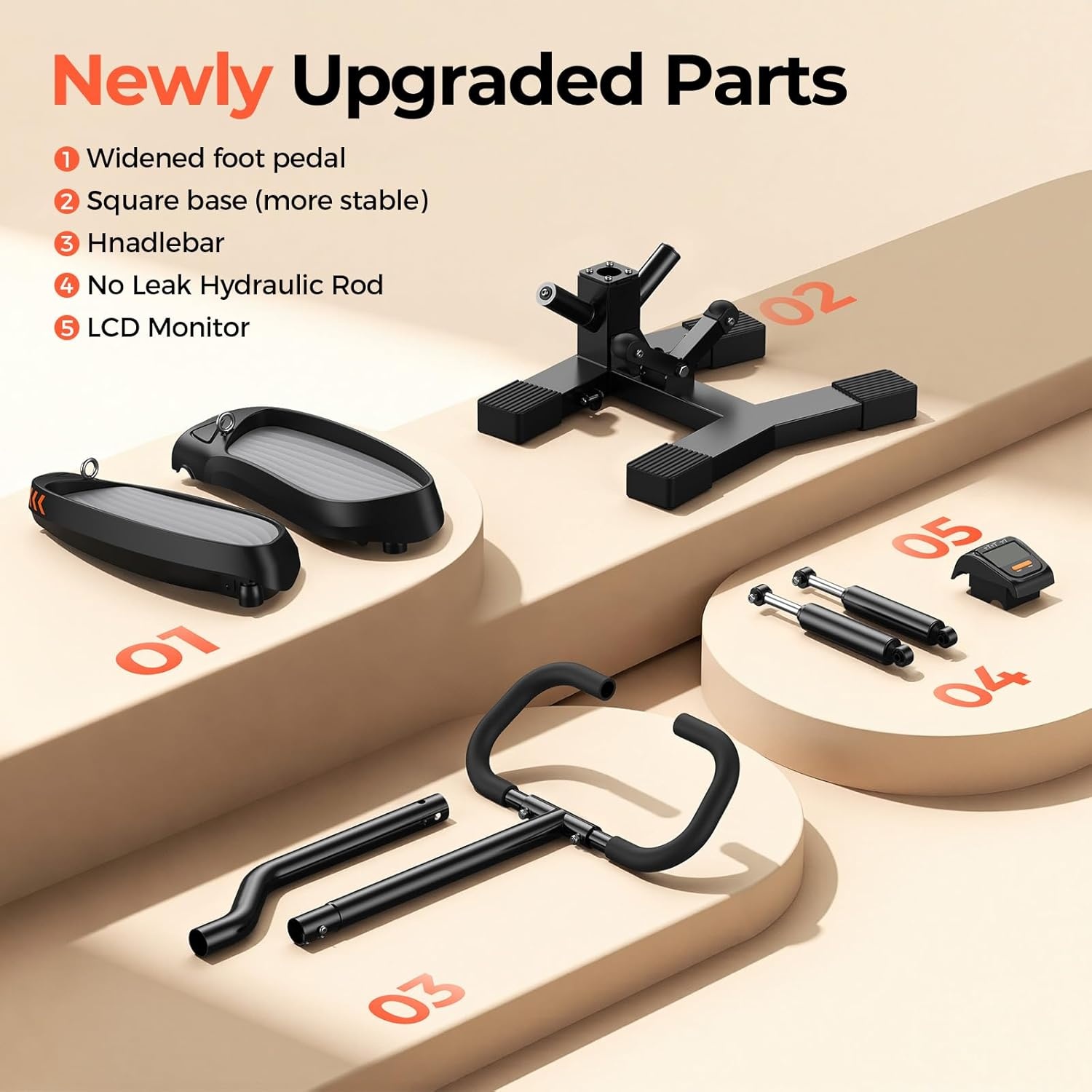 Sportsroyals Stepper met Handvat & Weerstandsbanden | -29%