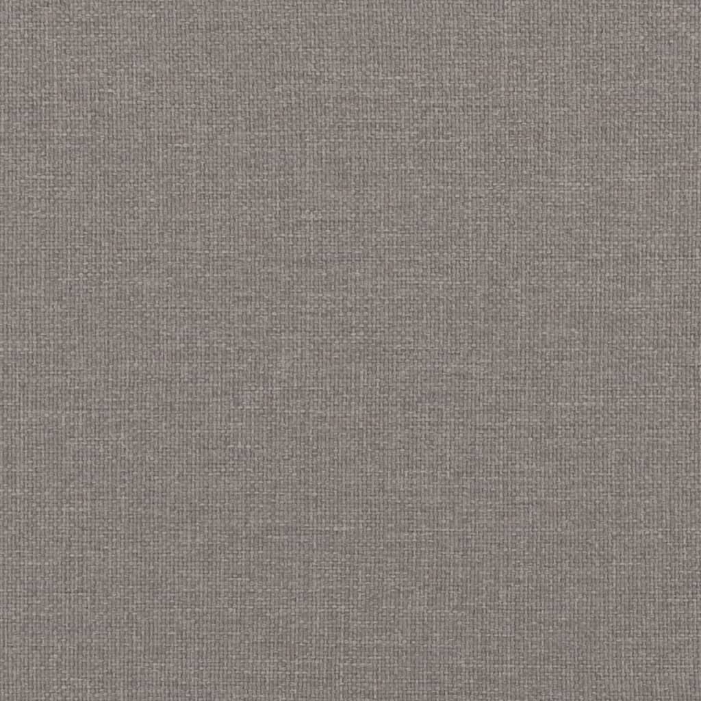 vidaXL Slaapbank 100x200 cm stof taupe - 34% korting!
