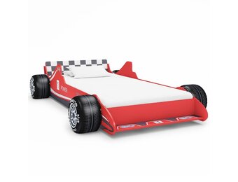 vidaXL Kinderbed Raceauto Rood 90x200 cm - 34% Korting!