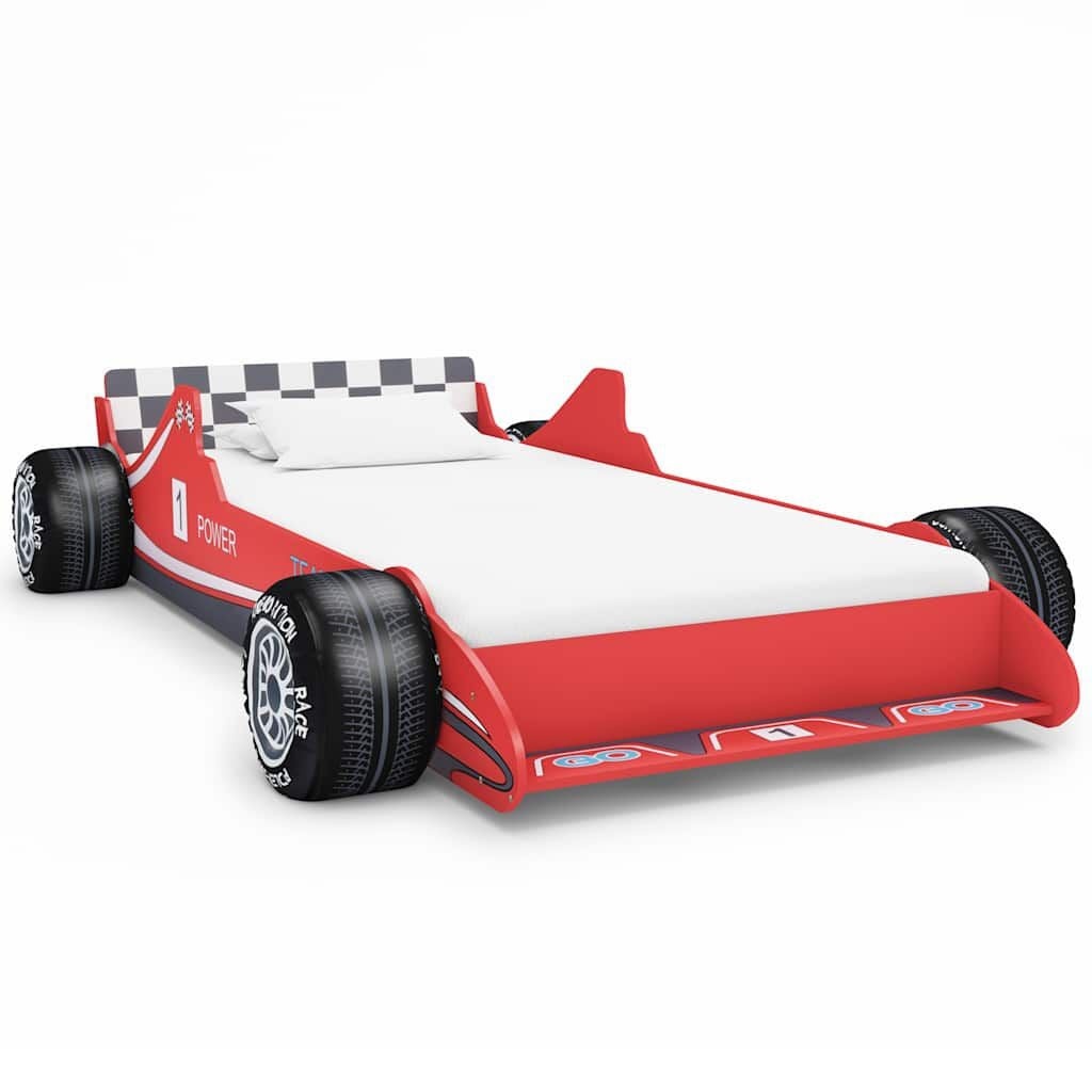 vidaXL Kinderbed Raceauto Rood 90x200 cm - 34% Korting!