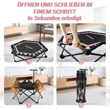Fitness Trampoline Ø106,5 cm - Opvouwbaar met Handgreep | 29% Korting