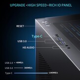 MUSETEX K2 PC-behuizing met 6x ARGB Fans, 53% Korting!