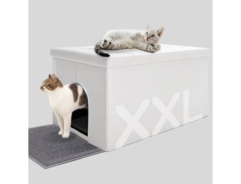 MEEXPAWS Kattenbakbehuizing Extra Groot - 28% Korting!