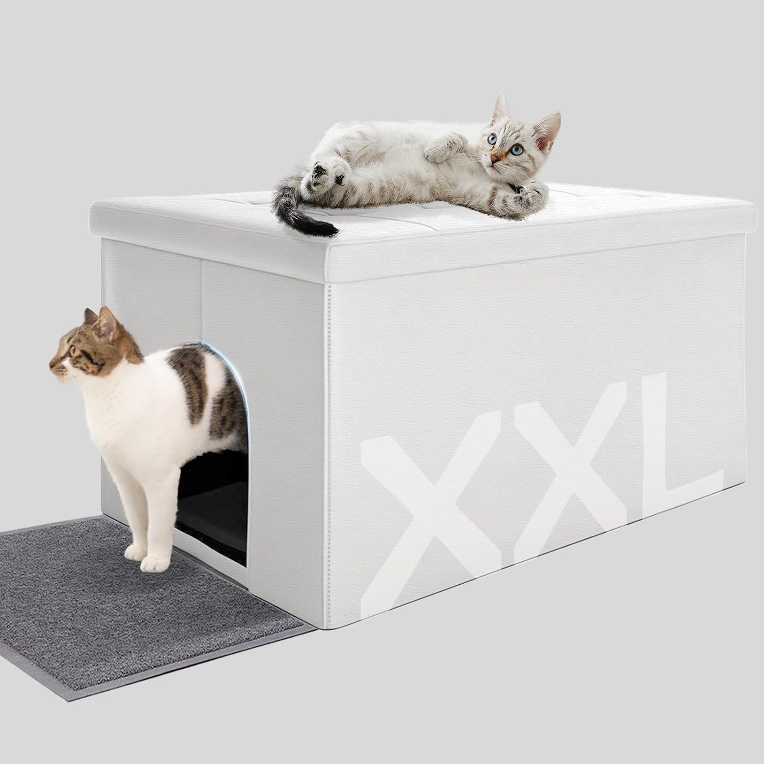MEEXPAWS Kattenbakbehuizing Extra Groot - 28% Korting!