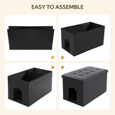 MEEXPAWS Kattenbakbehuizing Extra Groot - 28% Korting!