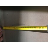 vidaXL Tv-meubel 118x30x40 cm massief acaciahout