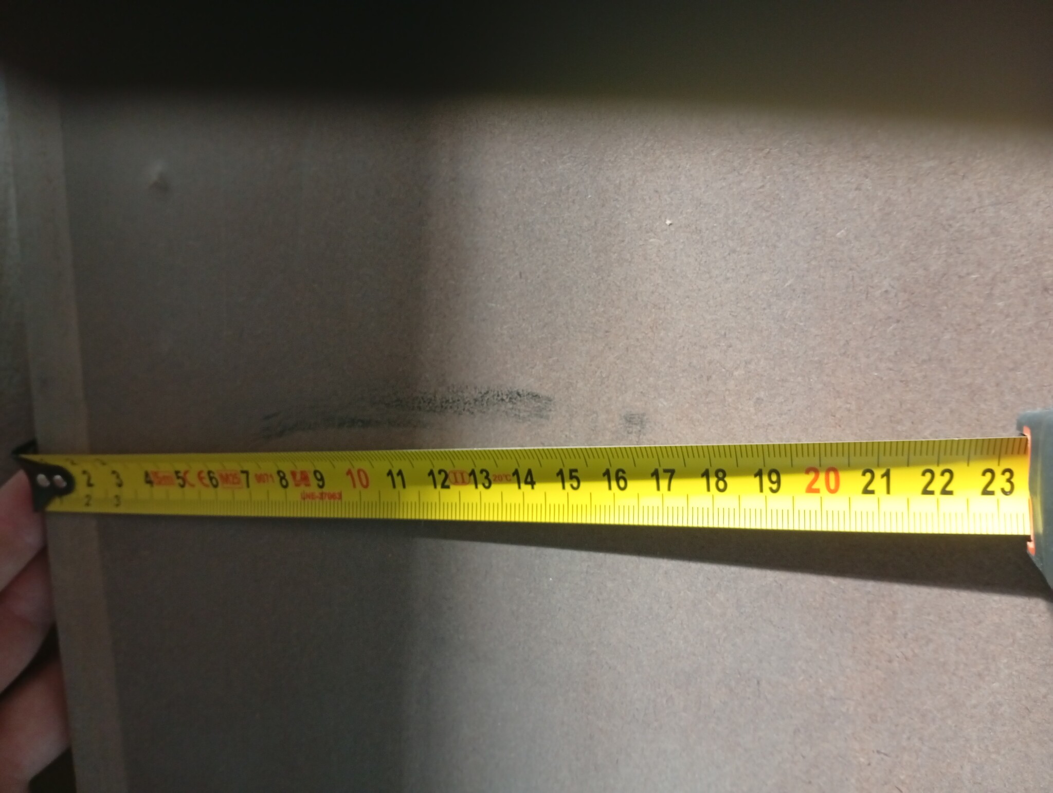 vidaXL Tv-meubel 118x30x40 cm massief acaciahout