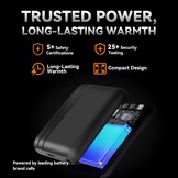 Verwarmbare Handschoenen Zwart (L) - 25% Korting | Retoertje.nl