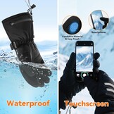 Verwarmbare Handschoenen Zwart (L) - 25% Korting | Retoertje.nl