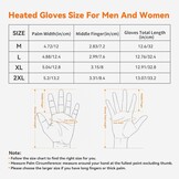 Verwarmbare Handschoenen Zwart (L) - 25% Korting | Retoertje.nl